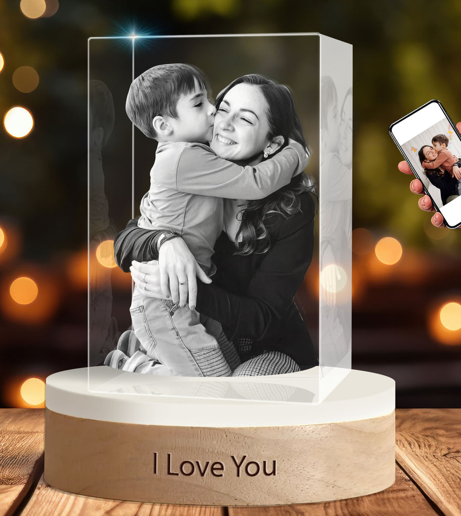 3D Crystal Rectangle Tall