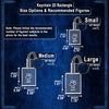 Keychain Rectangle 2D
