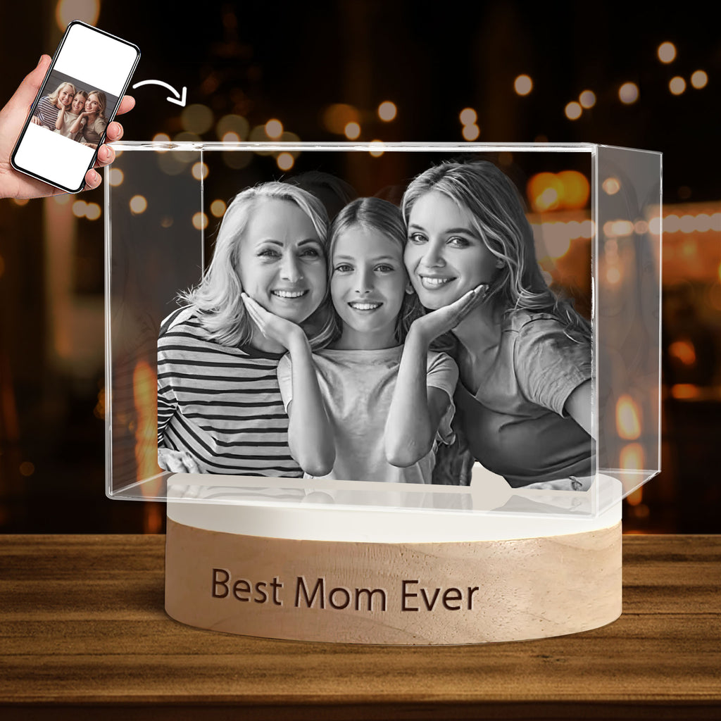 3D Crystal Rectangle Wide