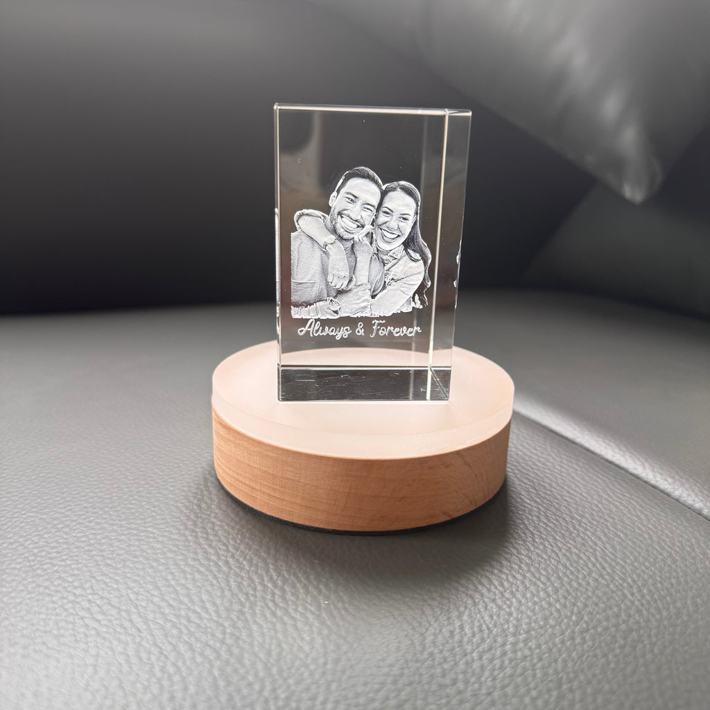 3D Crystal Rectangle Wide