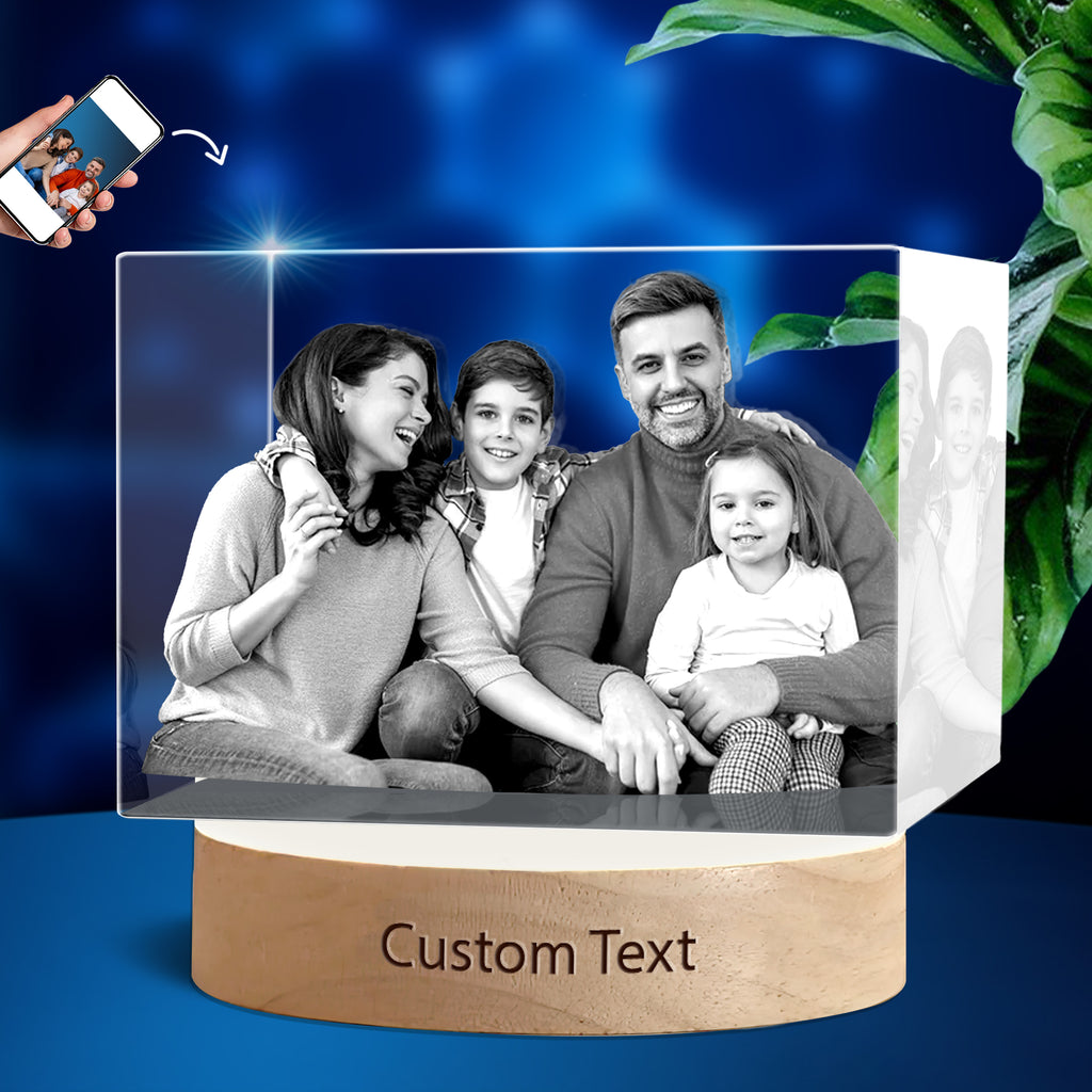 3D Crystal Rectangle Wide