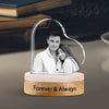 3D Crystal Heart Keepsake