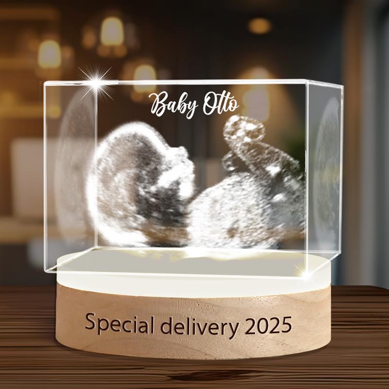 3D Crystal Rectangle Wide