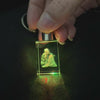 Keychain Square 3D