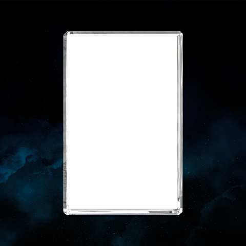 3D Crystal Rectangle Tall Personalize