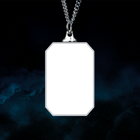 Necklace Rectangle 2D Personalize