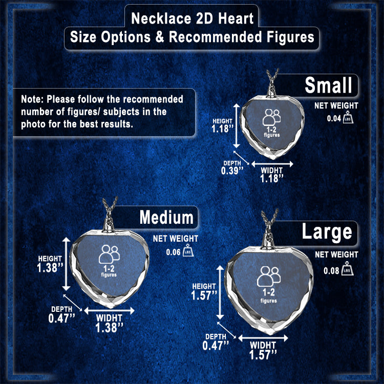 Necklace Heart 2D