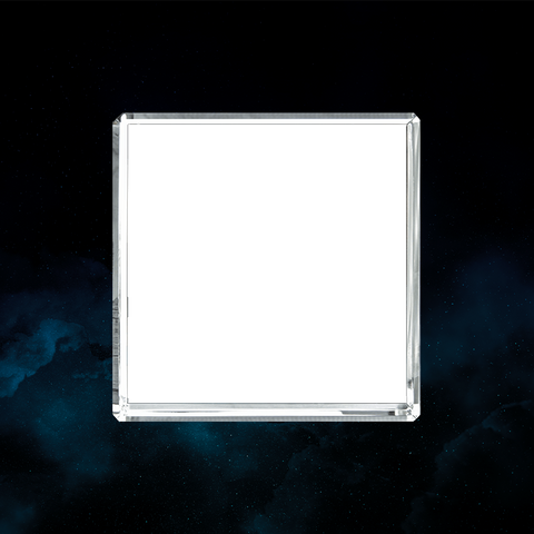 3D Crystal Square Personalize